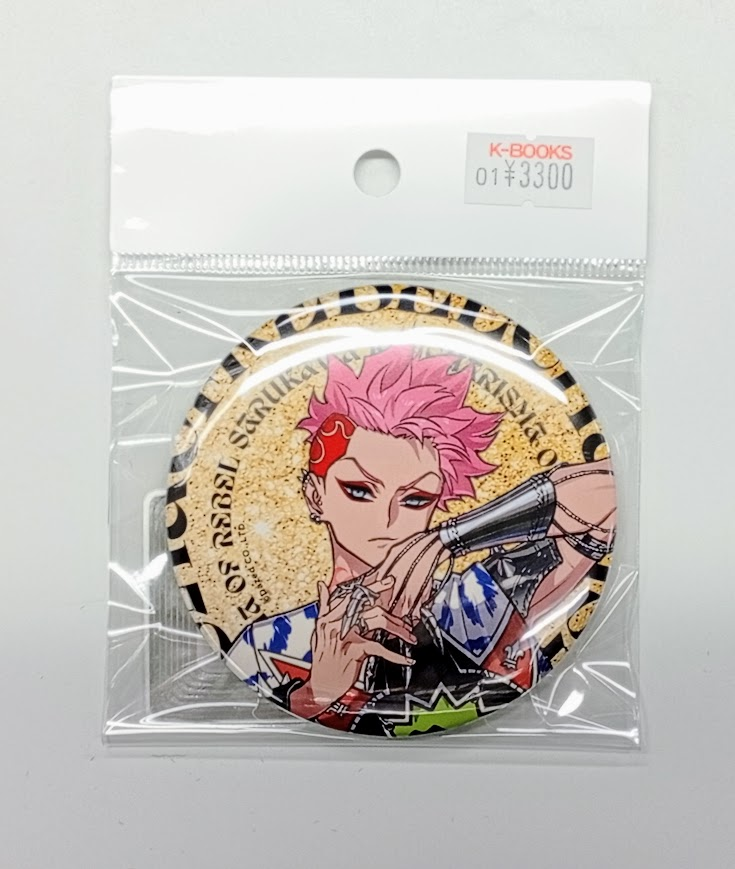 入荷情報】 超人的シェアハウスストーリー『カリスマ』 缶バッジ