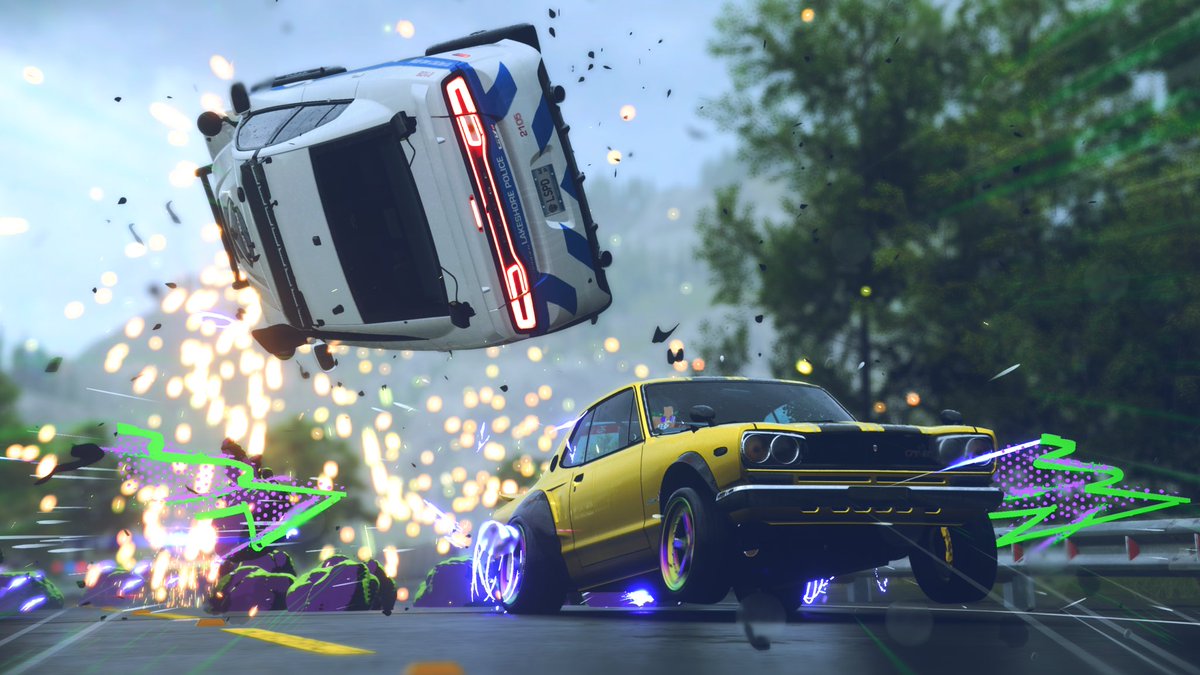 Coming back to this game always feels nice, enjoy a nice drive, plow through a road block

#PlayStation #PSshare #PSBlog #SPEED #NeedForSpeed #Unbound #screenshots