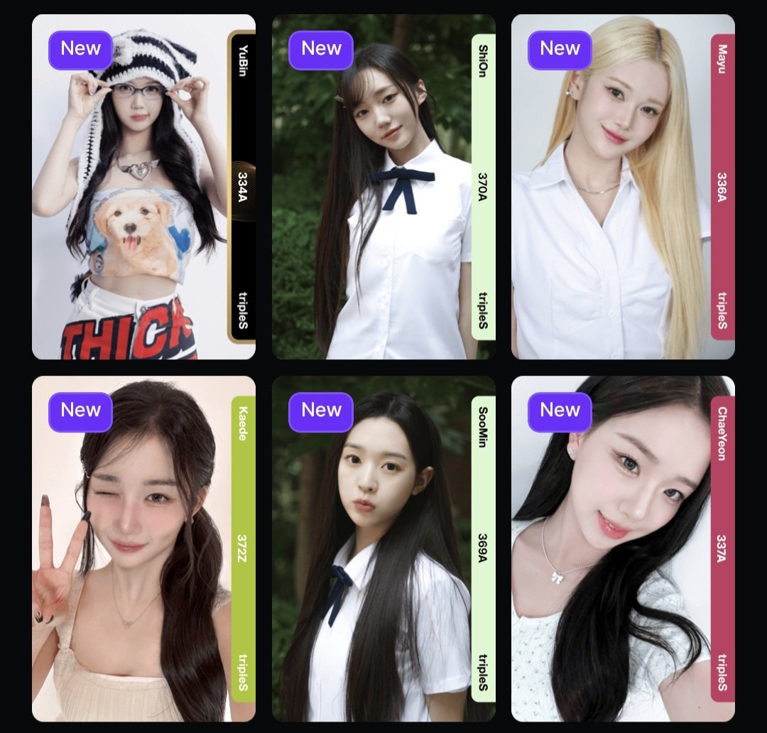 tripleS objekt giveaway rules: like + repost click my tripleS X