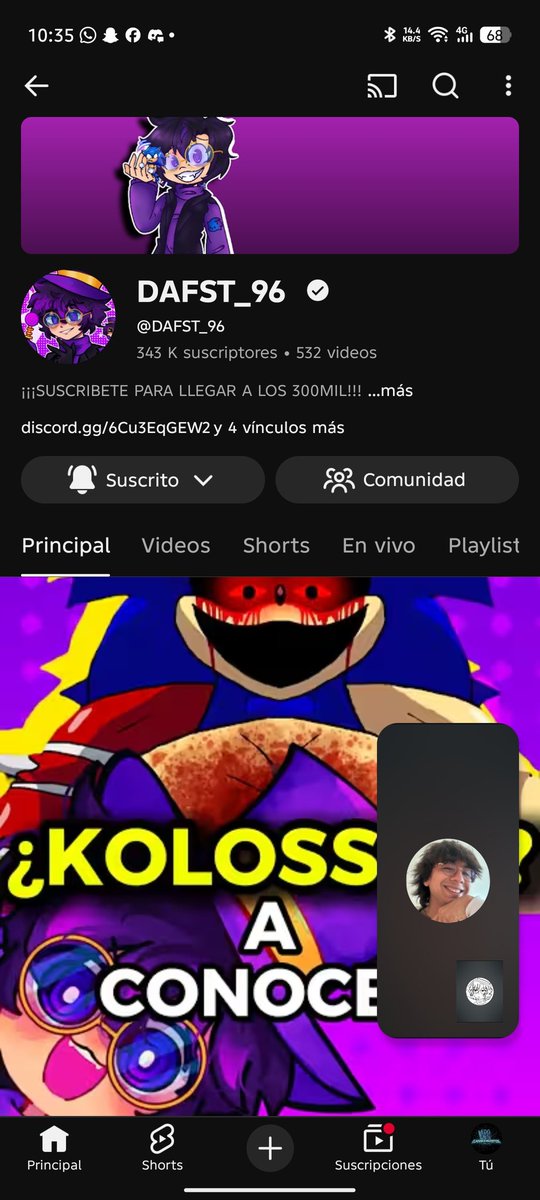 Dafst_96's tweet photo. Estoy muy nervioso, solo espero que no pase nada malo, 

Hackearon mis cuentas de YouTube, nesesito la ayuda de @TeamYouTube @YouTubeLATAM para esto, 
Les imploro por favor su ayuda 
Apenas sali de un problema, ahora llega otro ;( https://t.co/8R4uoxFnJQ
