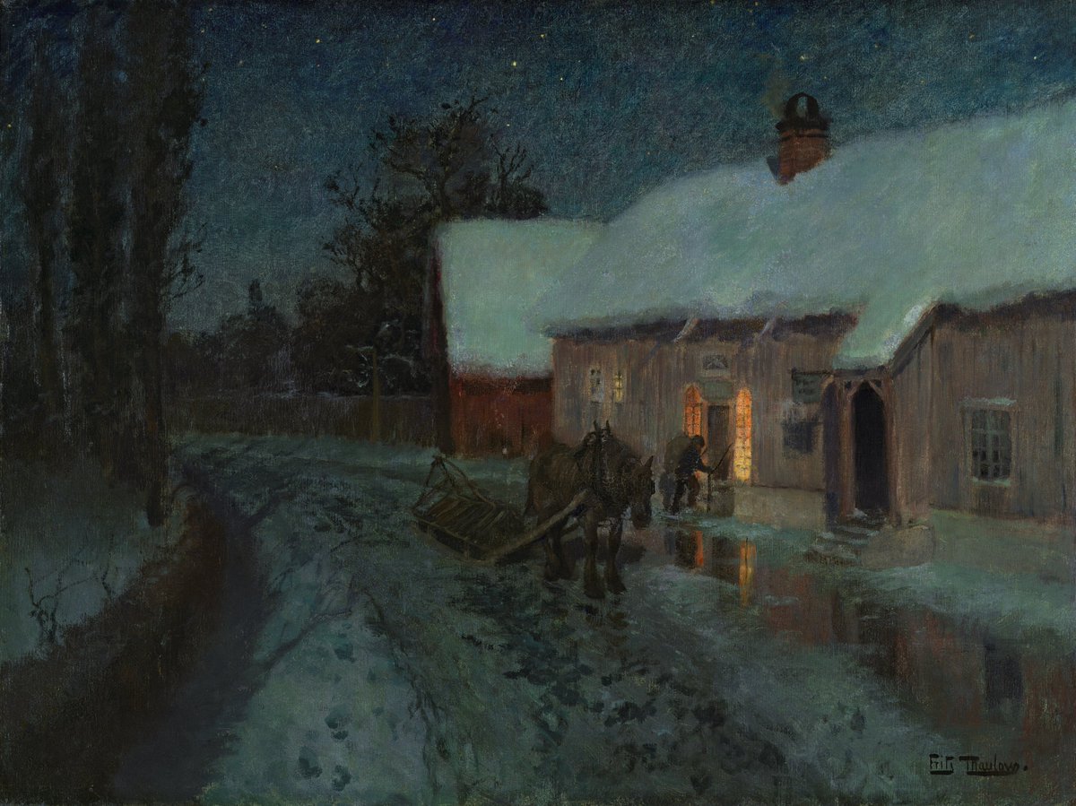 Frits Thaulow - "Night"
