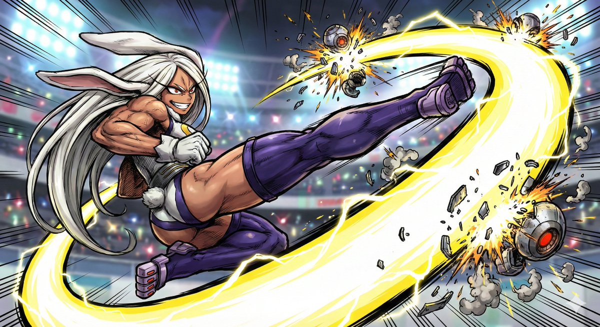 ijesijag342520's tweet photo. [Chapter 7 - Return]
"It feels so damn good to have this body back!"
She lost her limbs. She was called a weapon.
But now, fully restored and whole again, the Rabbit Hero is returns
🌕 LUNA RING!! 🌕
#BNHA #MHA #Fanfic #Mirko #RumiUsagiyama #Lunaring
https://t.co/qWMTjLsmPy https://t.co/61tAybcssj