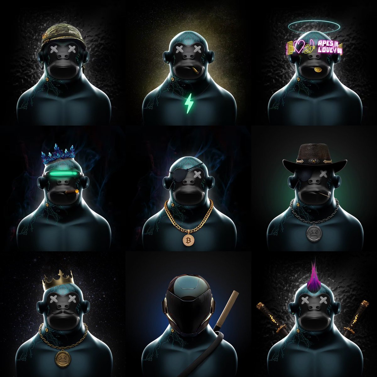 simonwilliams75's tweet photo. @EAPESCLUB Cyber skin might not be the rarest, but itโs ๐ฅ๐ฅ๐ฅ
New for the @solana expansion, it HITS with every trait: ๐๐๐ถ๏ธ๐ฅ๐ค ๐๐ช ๐ก๏ธ โ๏ธ
Crown Chain Mohawk Helmet Katana Doesnโt matterโCyber just hits ๐ฅ
Theyโre still undervalued too ๐
#jointhetribe #EAPES #CyberFlex https://t.co/g2jYaWFDxD