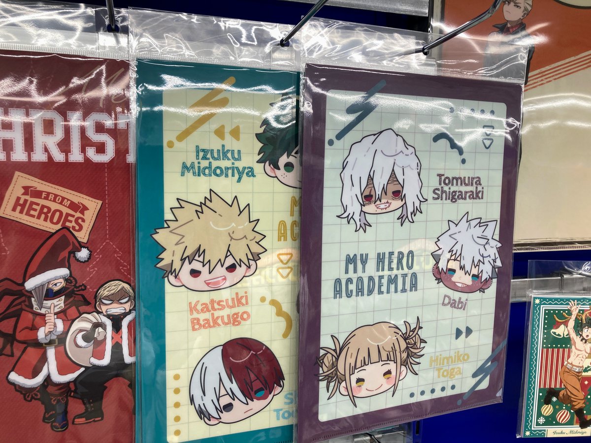 グッズ入荷情報】 「3Dアクリルキーホルダー」「クリアファイル