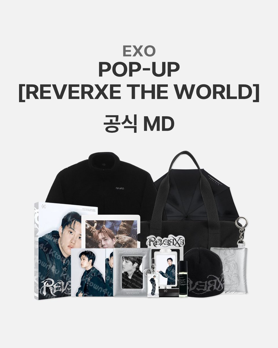 엑소 (EXO)
- [2026 POP-UP [REVERXE THE WORLD] MD]

출시일 : 2026-03-20
3월 20일 이후 순차적 발송

우산은 다른 상품과 함께 주문 불가하며,
단독 주문만 가능한 점 구매 시 참고 부탁드립니다.

판매기간 : ~ 2/3 23:59까지

kr.ktown4u.com/eventsub?eve_n…

kr.ktown4u.com/eventinfo?eve_…