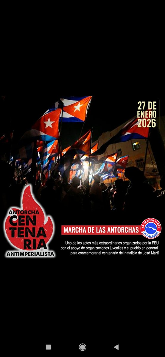 IpuGerardoArias's tweet photo. Martí vive en el corazón de una juventud de vanguardia a 173 de su natalicio y en el centenario de un hombre que vivió para enaltecer su pensamiento Fidel https://t.co/PHEozuWkPp