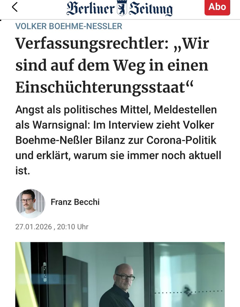 „Spätestens seit der Corona-Zeit kann beobachtet werden, dass das öffentliche Denken autoritärer geworden ist. 

Während der Pandemie wurde häufig suggeriert, es gebe nur eine einzige „richtige“ Meinung. Wer davon abwich, wurde nicht selten sozial angegriffen, sogar stigmatisiert