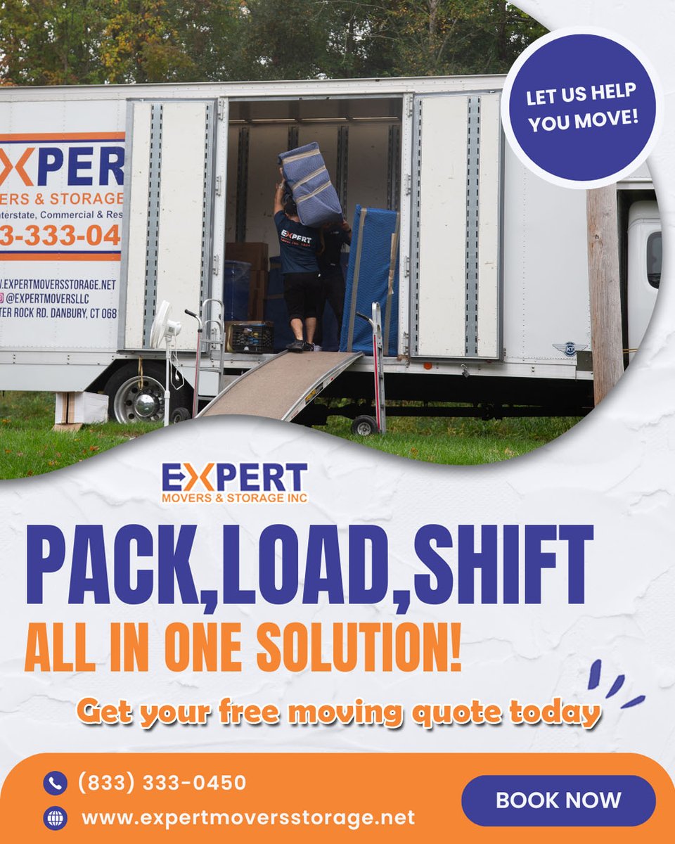 xpertmover's tweet image. Pack,Load,Shift-All in one Solution!

🌐 Visit Our Website at expertmoversstorage.net

#MovingMadeEasy #PackLoadShift #ExpertRelocation #MovingSolutions #SecurePacking #MovingSupport #ResidentialMoving #CommercialMoving #BestMovers #MovingAndStorage