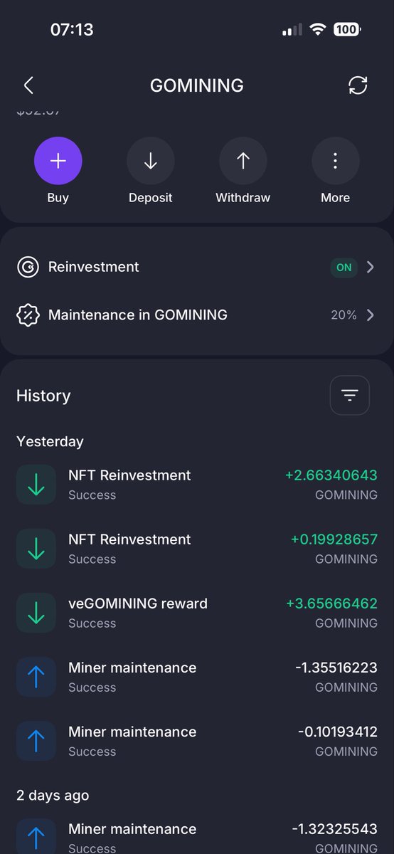 JuulGoMining's tweet photo. Anlow GMT and a low BTC makes me think that reinbesting into GMT makes more sense… https://t.co/siHwd5miXQ