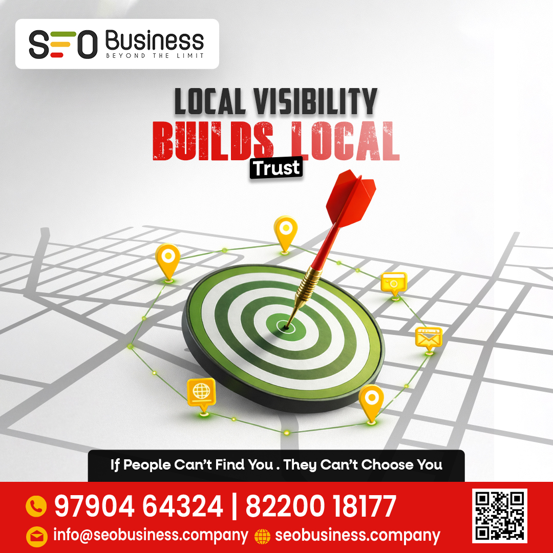 SEOBusinessCom's tweet photo. 📍 Local Visibility Builds Local Trust.
🌐 https://t.co/a2hKK0Z1d3
#SEOBusinessCompany #LocalSEO #LocalVisibility #LocalBusinessGrowth #NearMeSearch #GoogleBusinessProfile #GBPOPTIMIZATION #SEOServices #DigitalMarketingAgency #MaduraiBusiness #LocalBrandGrowth #MapRanking https://t.co/zSrUFCmc4Z