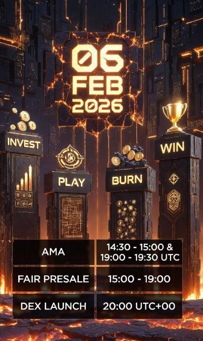 mushprom's tweet photo. GM Fam, deflation meets gameplay.

The @GameChangerBSC economy is designed for longevity:
✔️ Constant in game buy pressure
✔️ Automatic token burns
���️ Gradually decreasing supply
✔️ Active on-chain rewards

As more players enter the game, tokens become harder to find and more valuable to hold.

📅 06 Feb 2026  
🗓 14:30 AMA  
🎮 15:00 to 19:00 Presale FairLaunch  
🗓 19:00 to 19:30 AMA  
🚀 20:00 DEX Launch

This is how sustainable GameFi is built by GameChanger $GMC