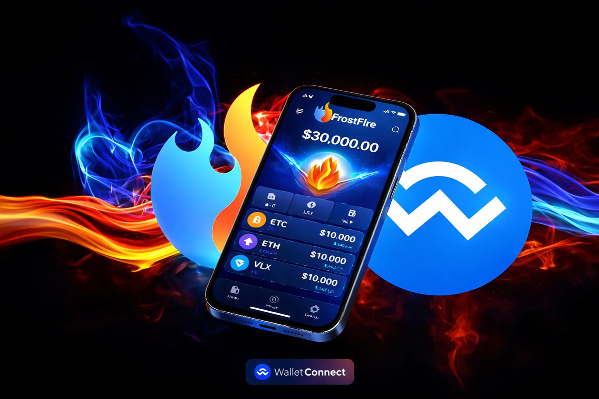 🚀 FrostFire Wallet Is Now Live on WalletConnect!

We’re excited to announce that the Velas FrostFire Wallet is now officially available on WalletConnect 🎉

This integration allows users to seamlessly connect FrostFire with supported dApps across the WalletConnect ecosystem,