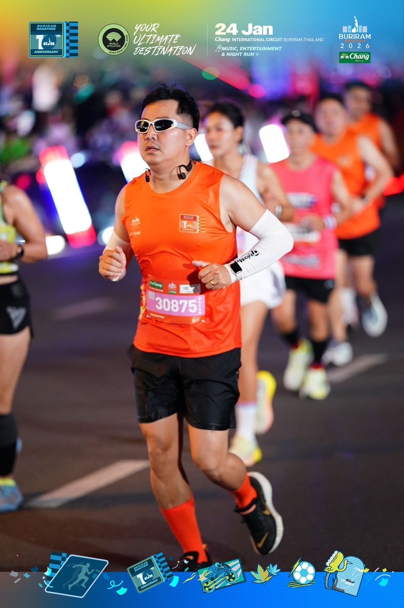 _Toeyzaa's tweet photo. 21 Km. HalfMarathon 🏃🏻‍♂️💨

#THAIRUN | #BRM | #BRM2026 | #HalfMaraThon 
#BuriramMarathon2026 | #YourUltimateDestination https://t.co/EUtFna3I2z