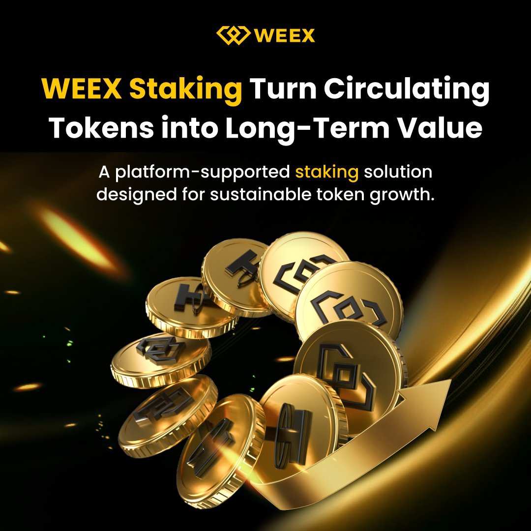 💷 WEEX Staking Is Live — Earn Beyond Trading!
🎁 200 USDT Giveaway | 10 Winners | Ends in 5 days

👇 Help us spread the news &amp; win rewards
🔸 Follow <a href="/WEEX_Official/">WEEX</a>
🔸 Like &amp; RT  
🔸 Tag Friends to share + Comment WEEX UID

👉 Join here :bit.ly/4rar3su