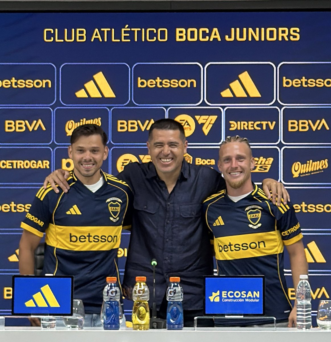 bocanalisis's tweet image. Teníamos a Miguel y ahora llegaron Ángel y ‘Ruso’. 🥹