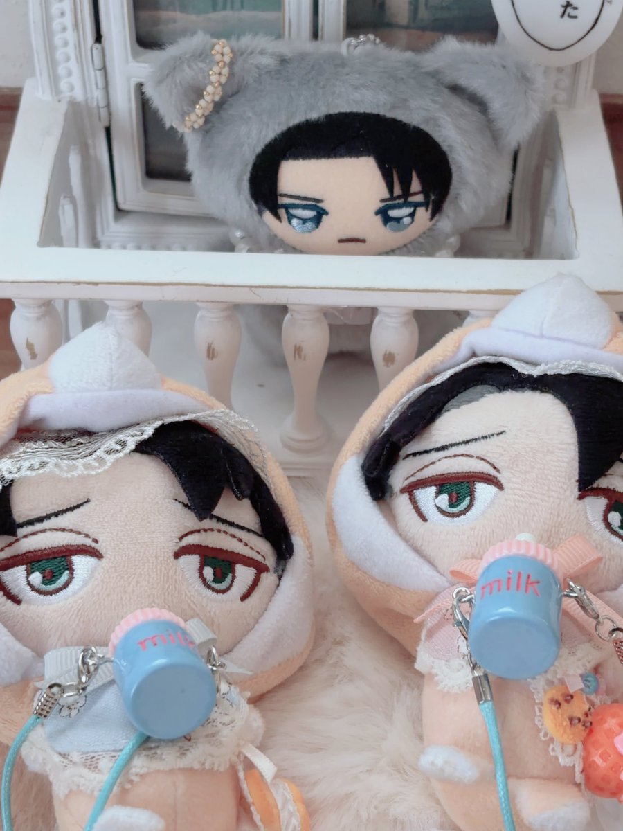 🚼が増えちゃったね

誰がちみリちゃんのお世話するのかな😥