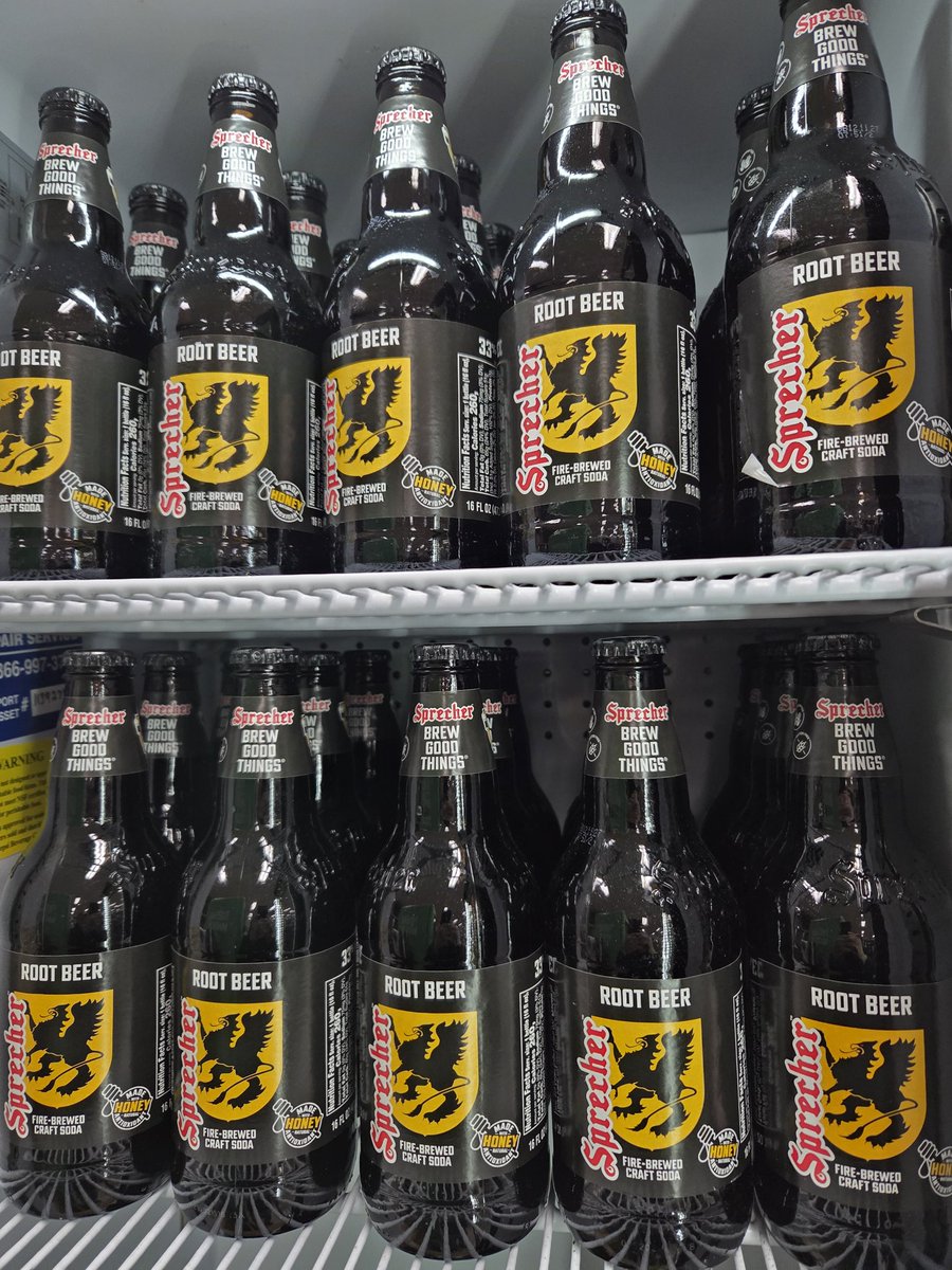 DoughmanDistrib's tweet photo. S&amp;D Stop &amp; Go in Wooton Kentucky sells Sprecher Gourmet Root Beer. #sprecherrootbeer is made with #rawwisconsinhoney and is #firebrewed.  Brewed by @sprecherbrewery in Glendale Wisconsin. https://t.co/PWGKW47FTa