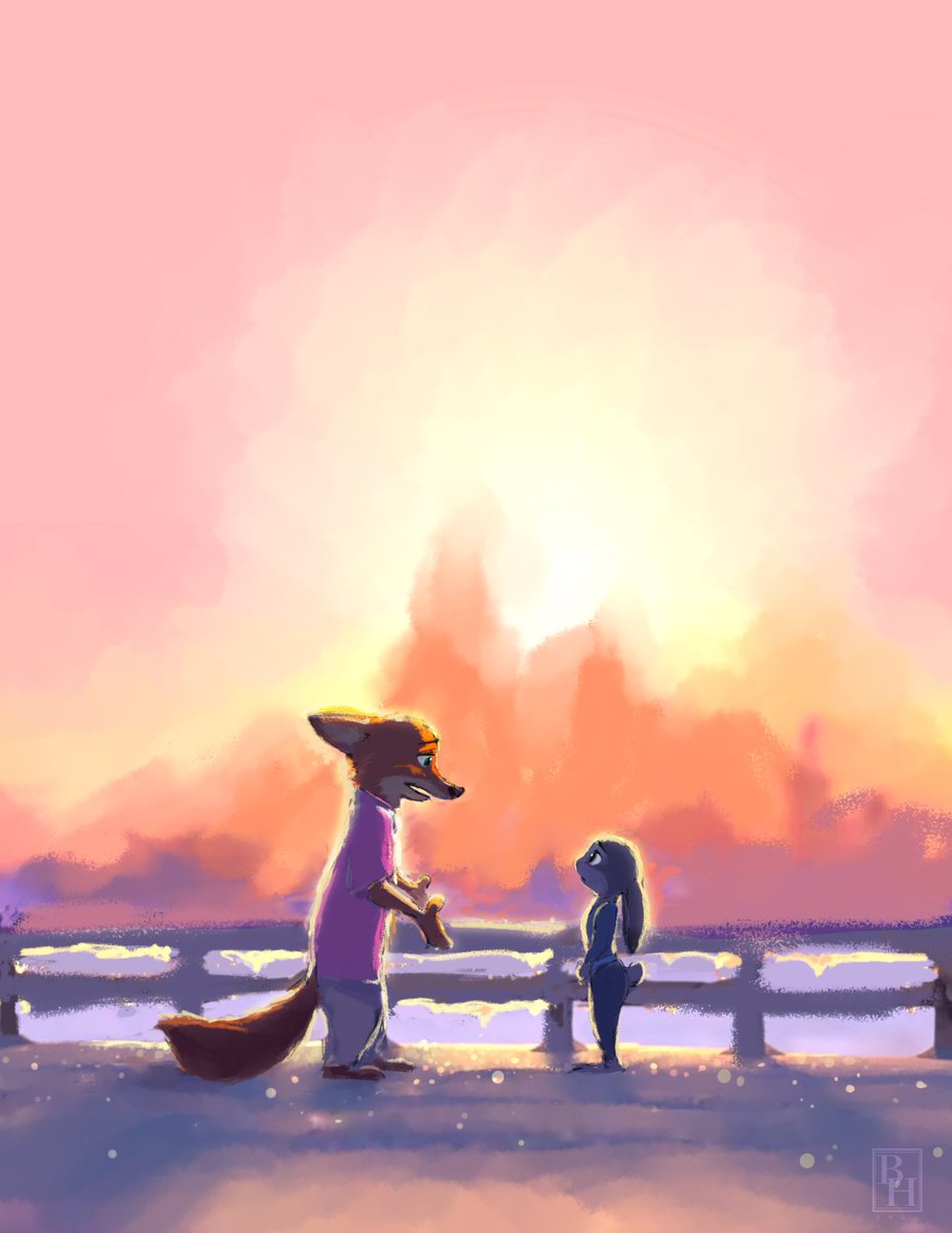 ┍
　 いいか、俺たちの違いなんて
　　　ーーどうだっていいんだ
 　　　　　　　　　　　　　　　┙
ニックからジュディへ、
心の奥底の思いは…

『#ズートピア２』大ヒット上映中
🎨イラスト：バイロン・ハワード監督