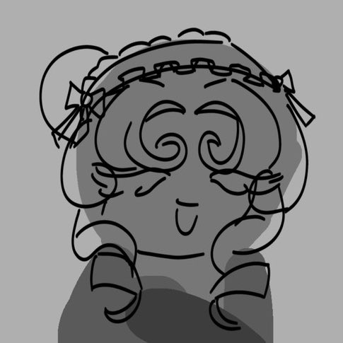 Yurmeru's tweet photo. The hair is always the best part whenever I'm drawing Frosted Sugar and coming up with hairstyles for them https://t.co/JxuoAuUQhw