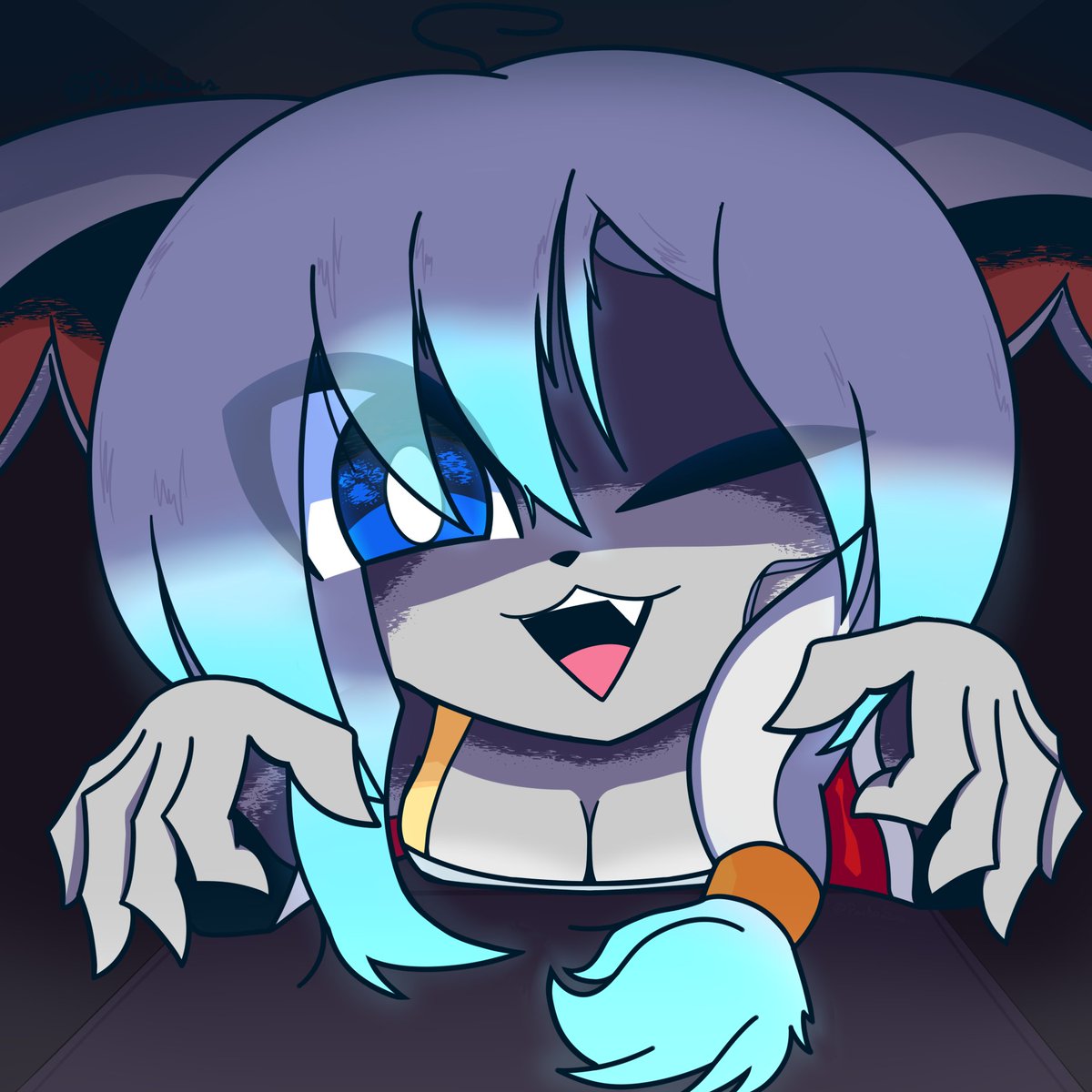 ENG🇺🇸: Drawing of my new furry avatar.

ESP🇲🇽: Dibujo de mi pinche Avatar Furra.
#furry #furryartists #furryartist #furrygirls #catgirl #draw #digitalart