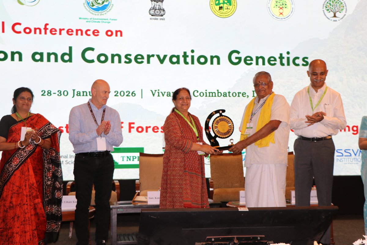 ManickamAthappa's tweet photo. International conference on Population on Conservation Genetics.
28-01-2026 Vivanta , Coimbatore- INDIA
#icfre #forestgenetics #coimbatore #mak https://t.co/DR3xmJUDhk