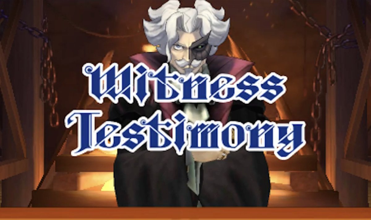 The thing about Ace Attorney is that whatever you think the most insane moment in the series is, I promise you it pales in comparison to this