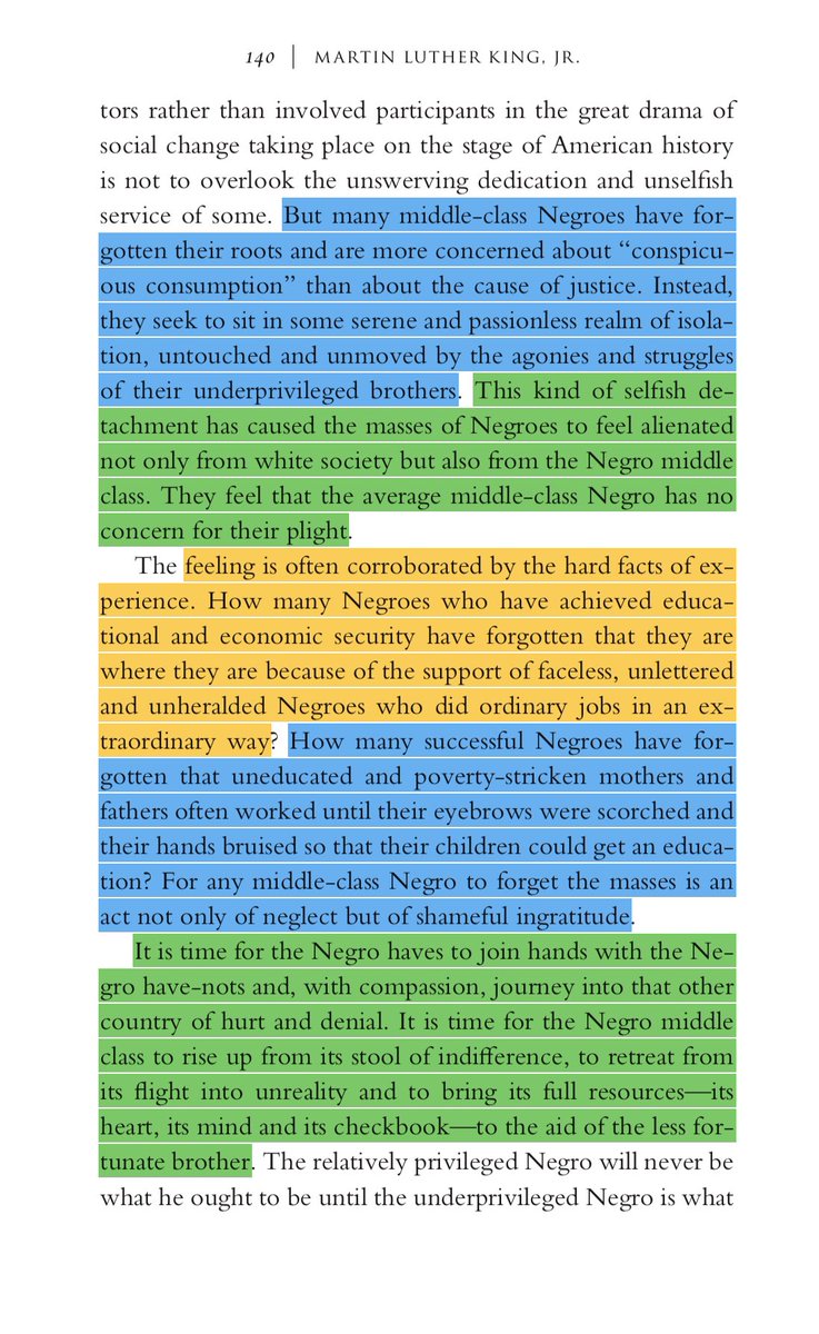 Niggas been tryna get the Black middle class to give a fuck for the last 6 decades 😭