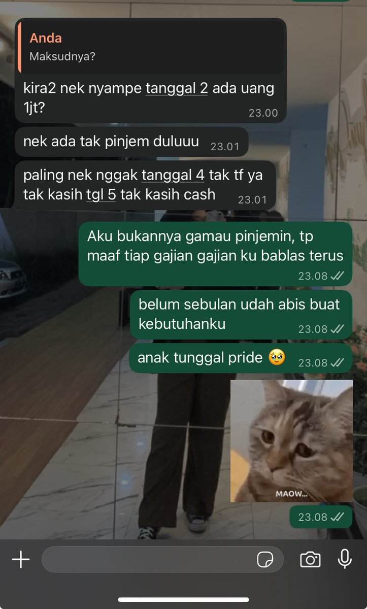 bunatbz's tweet photo. Pernah gak sih kalian abis dibaperin terus langsung dibikin ilfeel langsung? Berondong sekarang nyakitin ya bund 😭☝🏻￼ https://t.co/Xsi2ZQPIF2