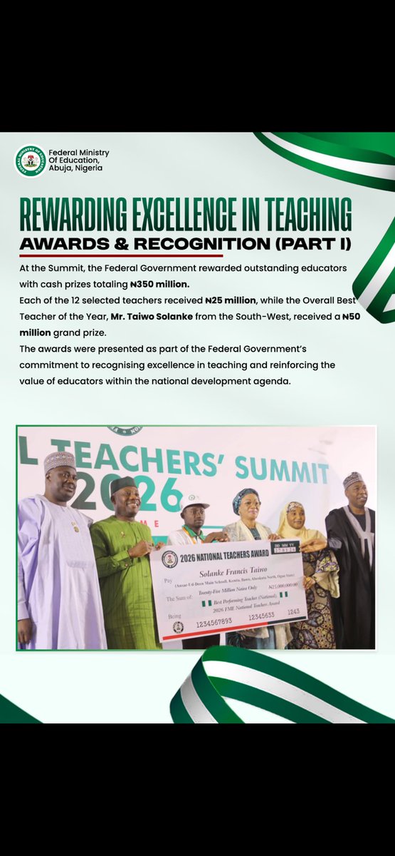Federal Ministry of Education tweet media