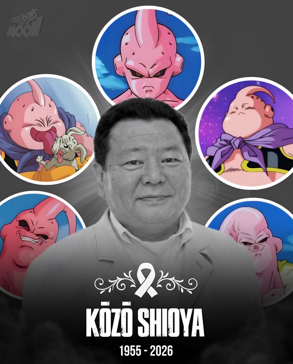CartoonsOTMoon's tweet image. Lamentablemente, Kōzō Shioya, la gran voz original de Majin Buu en Dragon Ball, ha fallecido a los 70 años de edad.

Descanse en paz.