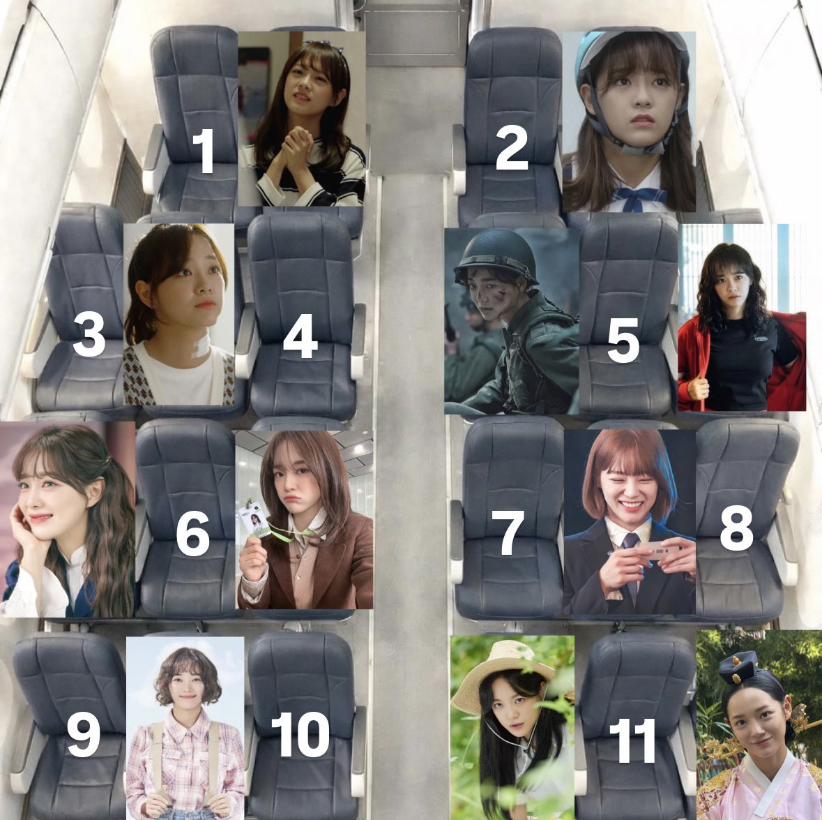 sejeong828love's tweet image. 비행기 자리 어디 앉을래?✈️
#김세정 필모 ver.🐢

요즘 유행하길래 부족하지만 그래도 세정언니 필모순으로 한번 만들어봤어용!
세상들은 어디 앉아서 가고싶나요?