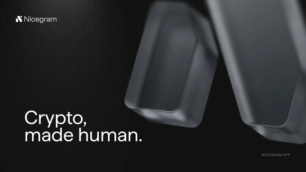 Crypto adoption does not fail because of technology. It fails when the  experience feels complex, distant, and built only for experts. @nicegramapp  approaches crypto differently by embedding wallets, stablecoin transfers,  and multichain