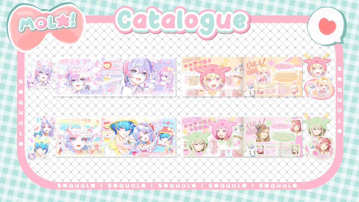 saquola's tweet image. ☆ any interaction would be appreciated!

hAI SEMUAA!! mola kembali open request all catalogue layout 2d yeayy🥳‼️ untuk katalog lengkap serta detail lainnya boleh cek di saquola.carrd.co yaa ♡ yuk jajank! &amp;gt;____&amp;lt;

t. #zonauang #zonaba #zonajajan