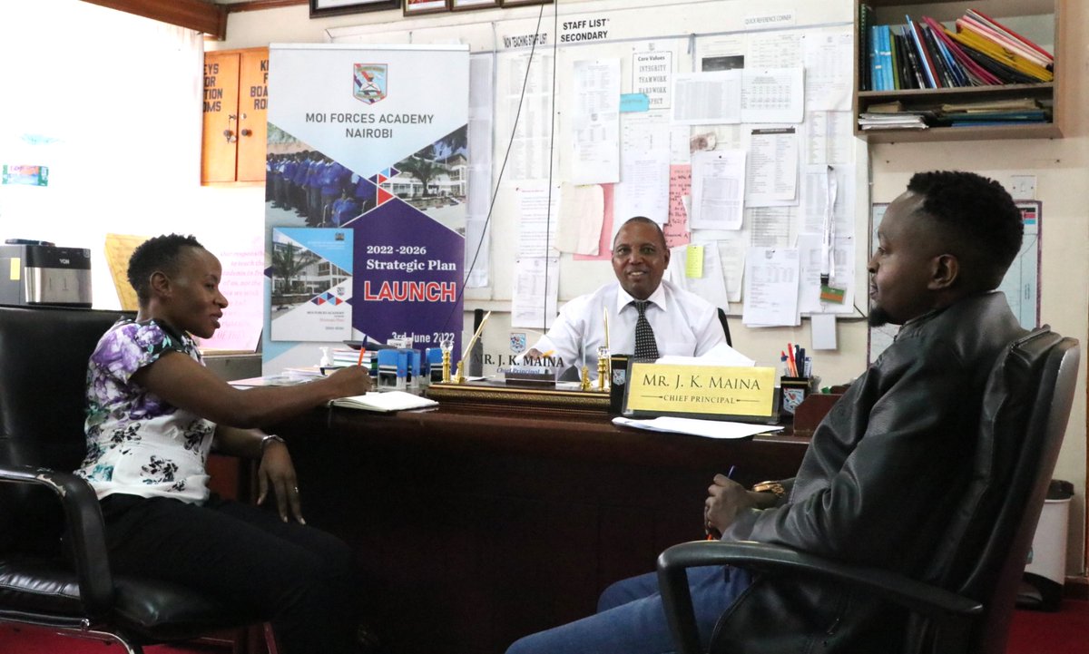 NGECKenya's tweet photo. The Commission is undertaking an assessment of learning institutions to examine how school environments promote equality, inclusion, safety, and dignity for all learners.
The exercise focuses on identifying gaps and good practices in the implementation of policies and standards related to gender equality, the rights of children, persons with disabilities, and other vulnerable groups. It also reviews school infrastructure, governance, and protection mechanisms to determine how effectively they support inclusive and non-discriminatory education.
As part of this ongoing assessment, we visited Moi Forces Academy, where the team engaged the Chief Principal, Mr. Maina, on matters of school governance, learner welfare, and measures in place to uphold dignity, equality, and protection for all students.
The findings from this process will inform evidence-based recommendations aimed at strengthening policy, improving accountability, and enhancing collaboration with key stakeholders. These efforts are geared towards advancing safe, inclusive, and rights-based education environments that leave no learner behind.
@mamacount2017 @TKoyier @drmkarungaru @puritynginaa @EduMinKenya