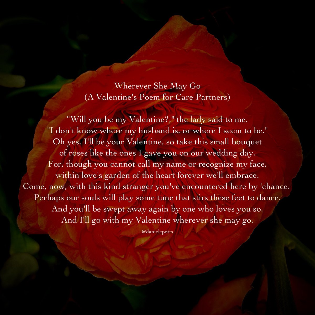 Posting this a bit early, dedicated to persons living with dementia and care partners…
#valentinesday #caregivers #caregiving #alzheimers #dementia #poetry #photography #neuroarts #bringingarttolife