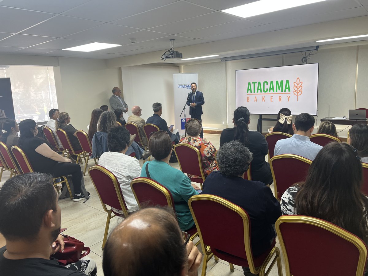 InnovativaDE's tweet photo. Iniciamos https://t.co/cVm1KywHZO programa dirigido a emprendedores y empresas del rubro panadería y pastelería de la provincia de Copiapo. Iniciativa financiada por Comité Desarrollo Productivo Atacama a través de @corfoatacama y ejecutada por @InnovativaDE https://t.co/BWasV2Qjo9