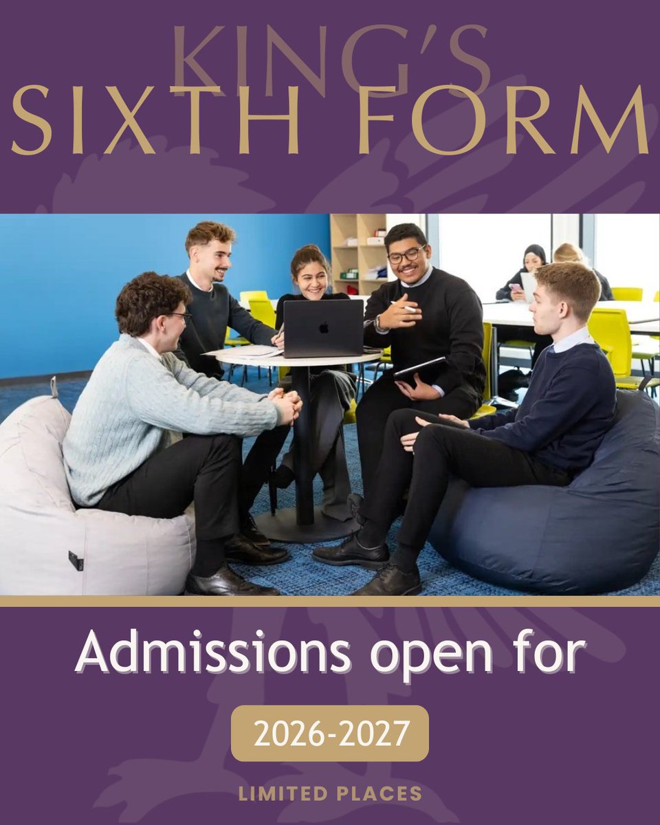 Your future starts at King’s Sixth Form.
Discover the King’s Pathway and a Sixth Form Centre designed for the freedom and independence of university. Join us for our Sixth Form Taster Day on 19 February or contact Admissions to arrange a tour.

#KingsCollegeDoha #KingsPathway