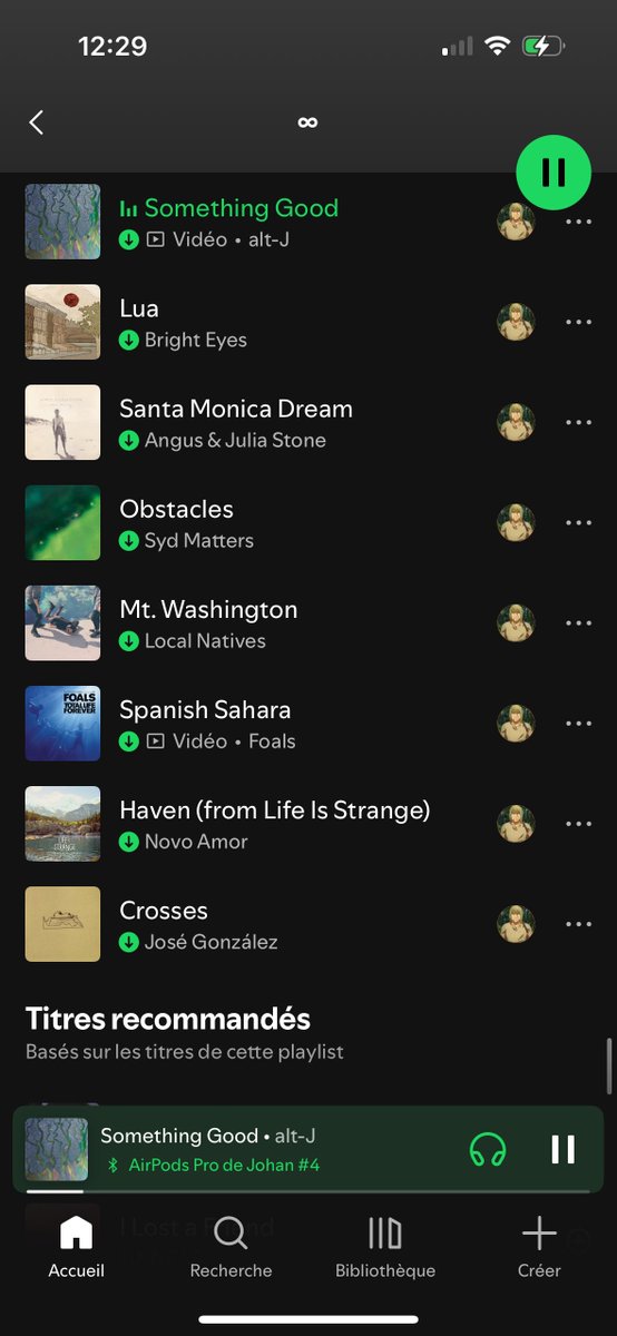 MoveItJo's tweet image. POV : Tu viens de finir life is strange, voici la gueule de ta playlist