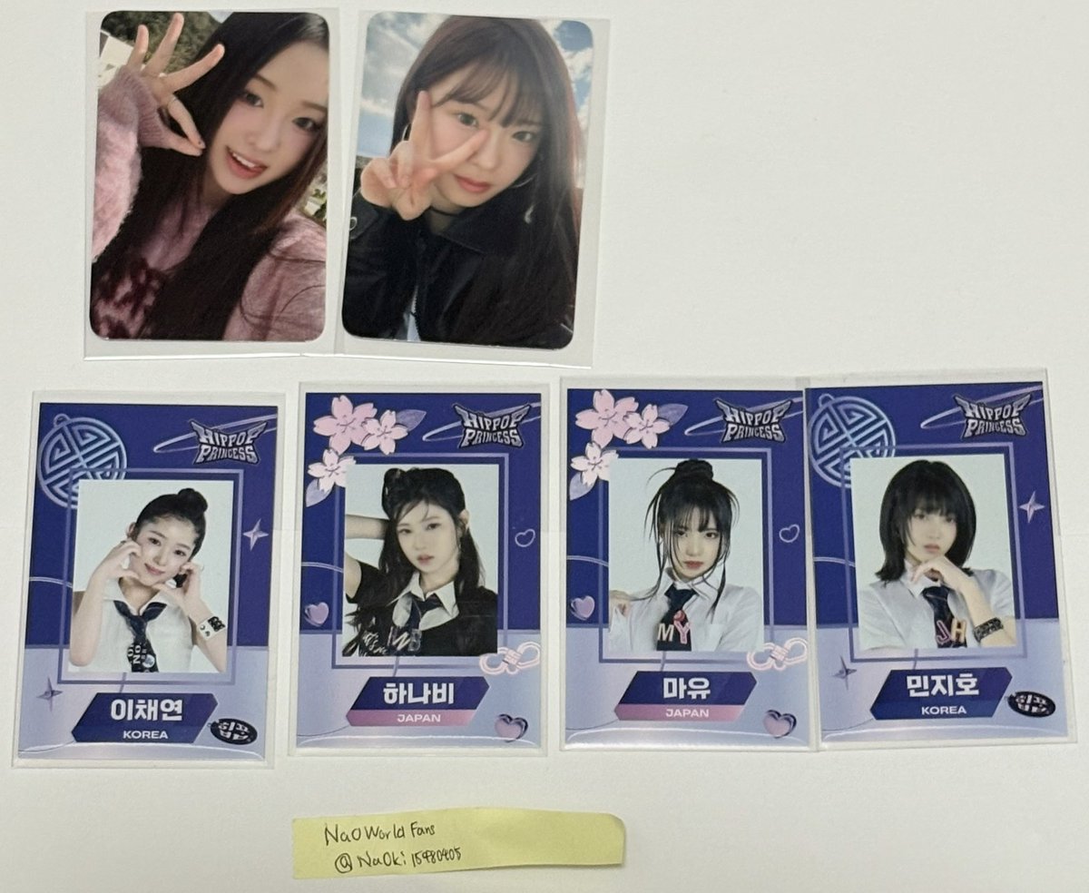 HIP POP Princess POPUP megsafeトレカ ニコ HIP POP Princess megsafeカードケース トレカ ヒナ - メルカリ