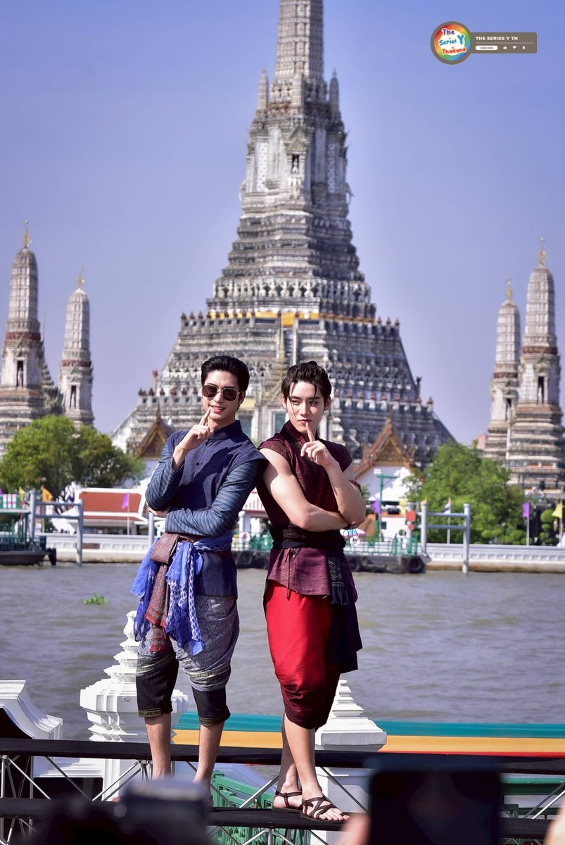 theseriesy_th's tweet photo. "ออกัส-เล้ง" บรรยากาศบวงสรวงพหุจักรวาล“บุพเพสันนิวาส” 
 #บุพเพสันนิวาส 
#augustvachiravit 
#LengThanaphon
 #AugustLeng https://t.co/BlmBdgTQSu