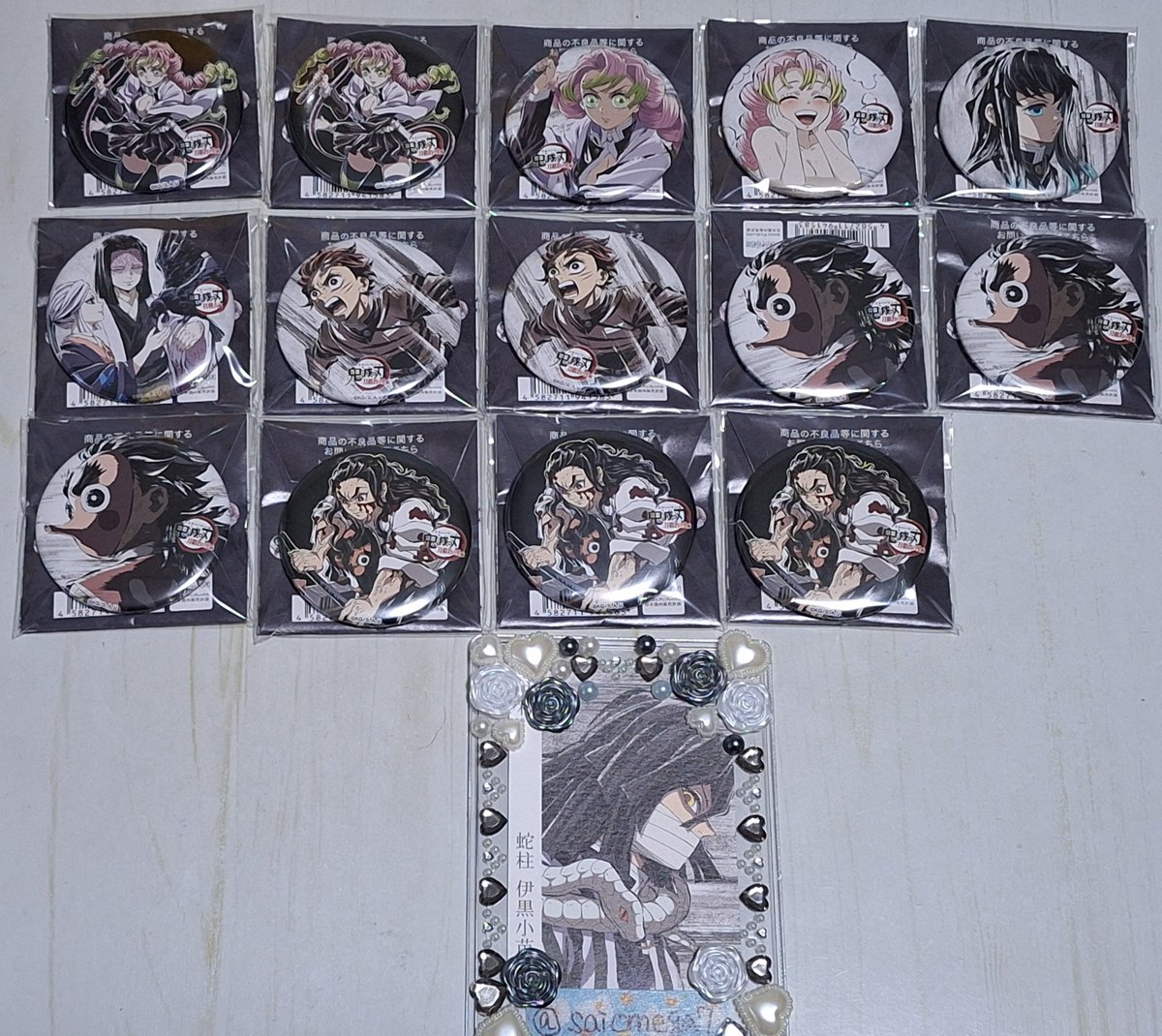 譲渡】鬼滅の刃 幕間画ランダム缶バッジ参 缶バッジ 【譲】画像参照