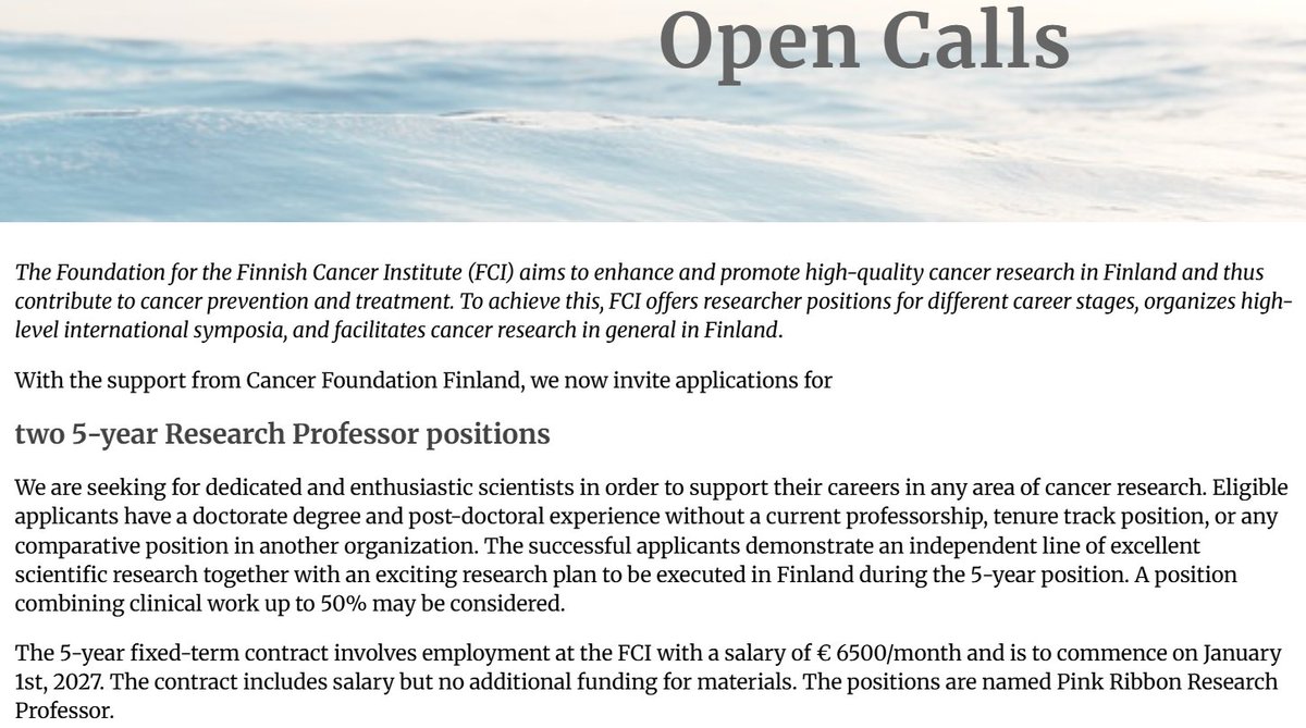 FCI Finnish Cancer Institute tweet media