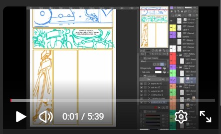 AndreaBormida's tweet photo. https://t.co/Emx5ccBjfN

Panel 4 of my how-I-make-comic-pages playlist! It's free, enjoy if you would. 😀

 #comics #panels https://t.co/sZfRQah5kn