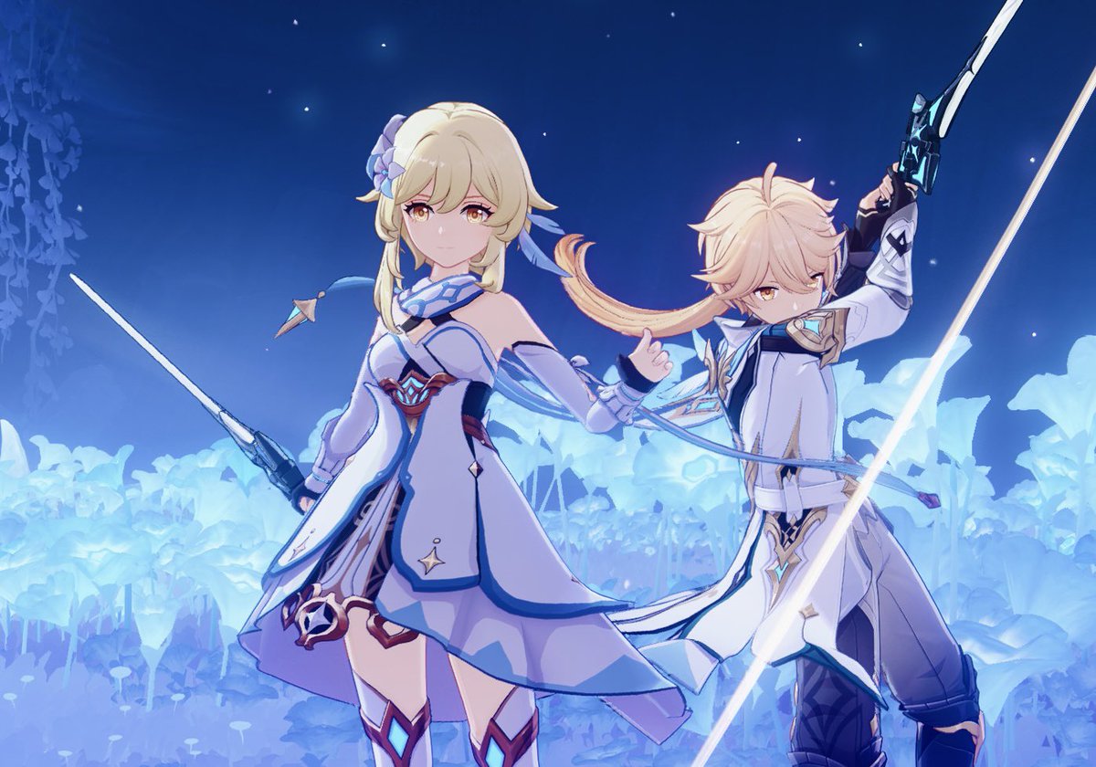 空と蛍
黒旅人と白旅人