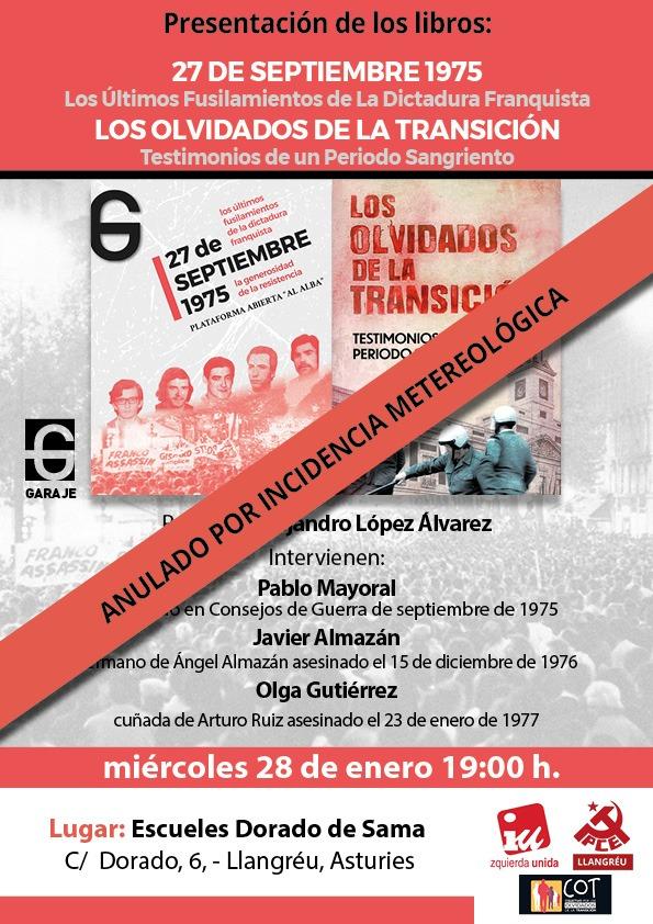 Colectivo por los Olvidados de la Transición tweet media