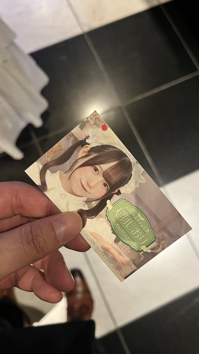 生誕仕様チェキ券 #天羽しおり生誕祭2025