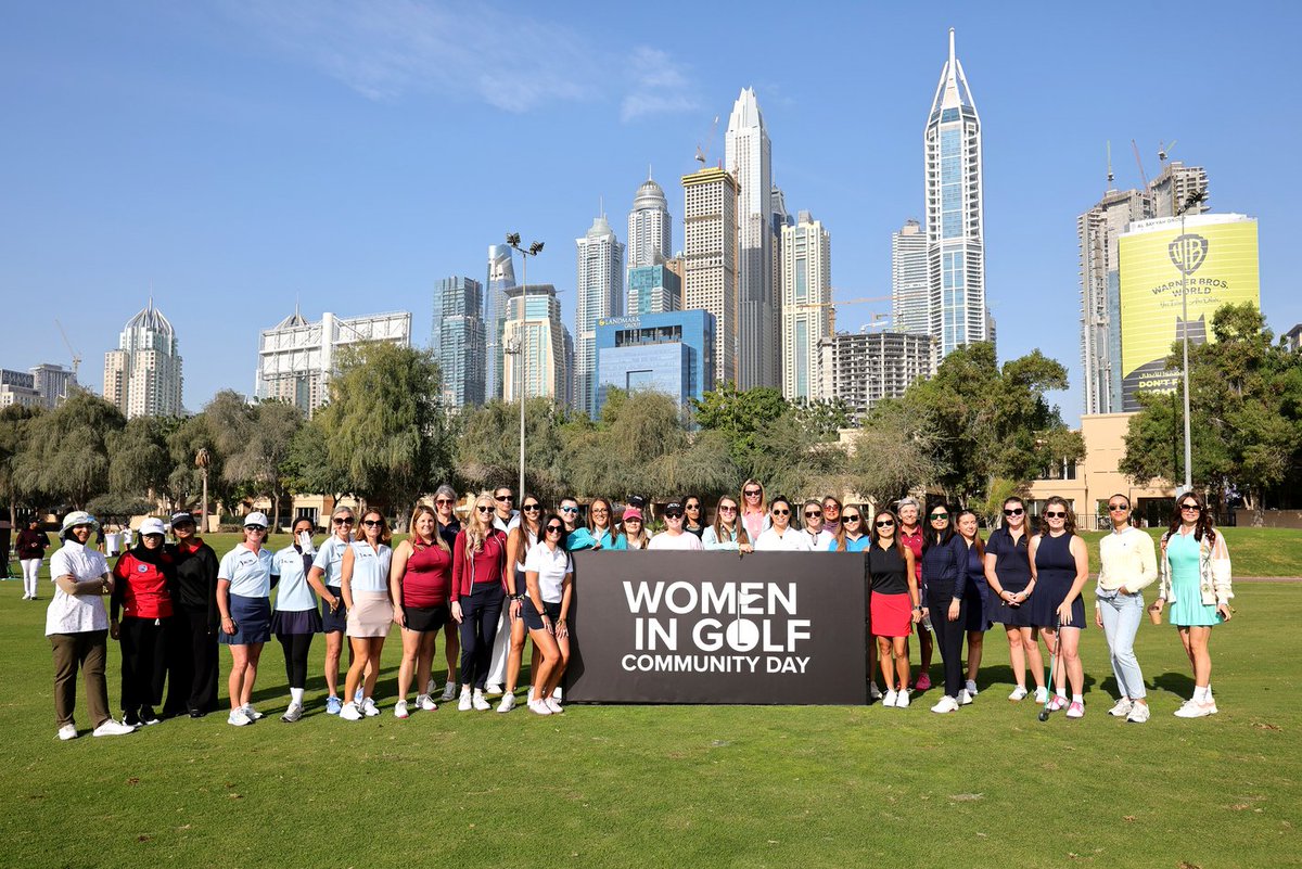 DempsterMartin's tweet photo. Good to see @RandA playing role in growth of women's golf in UAE by hosting Women in Golf Community Day in Dubai. “Women’s golf is continuing to grow strongly in the UAE, and events like this play an important role in that progress," said Neal Graham, development manager for area https://t.co/UIFBGGmYG3