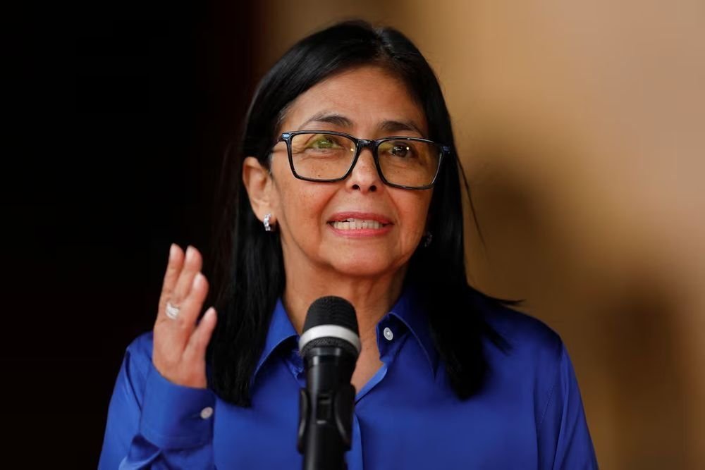 Reuters's tweet image. Exclusive: US intelligence reports raise doubts about whether interim Venezuelan President Delcy Rodriguez will cut ties with US adversaries like Iran, China and Russia, four people familiar with the reports said reut.rs/4t5ZWjQ