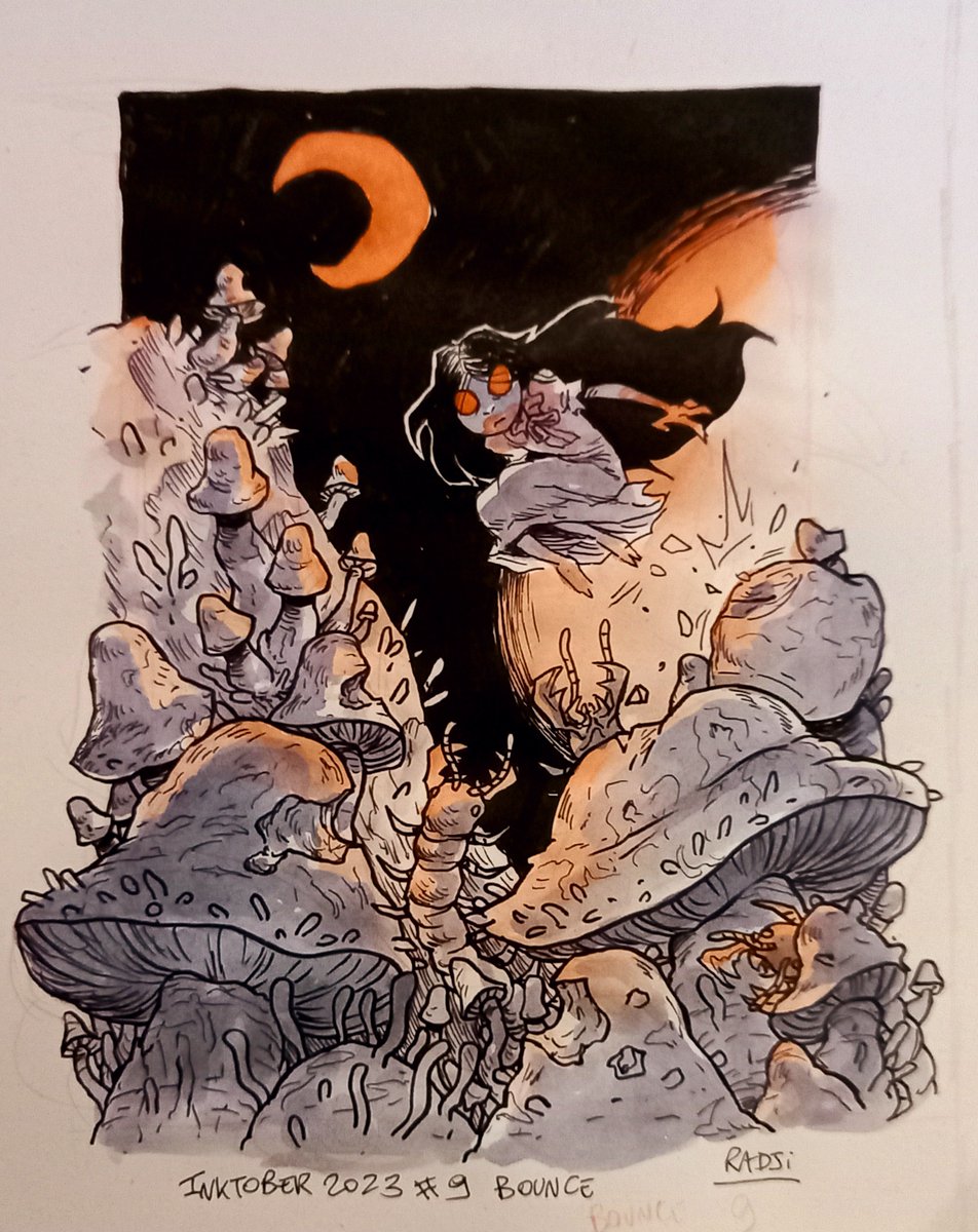 Radji_BD's tweet image. since you all like my lil vampiress, have some of my earliest works with her