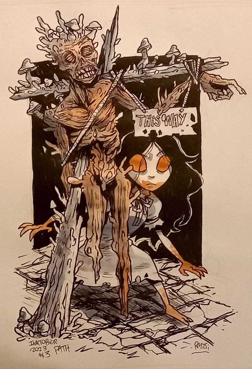 Radji_BD's tweet image. since you all like my lil vampiress, have some of my earliest works with her